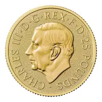  1/4 Oz Gold Royal Mint Britannia 9999 Bullion Coin