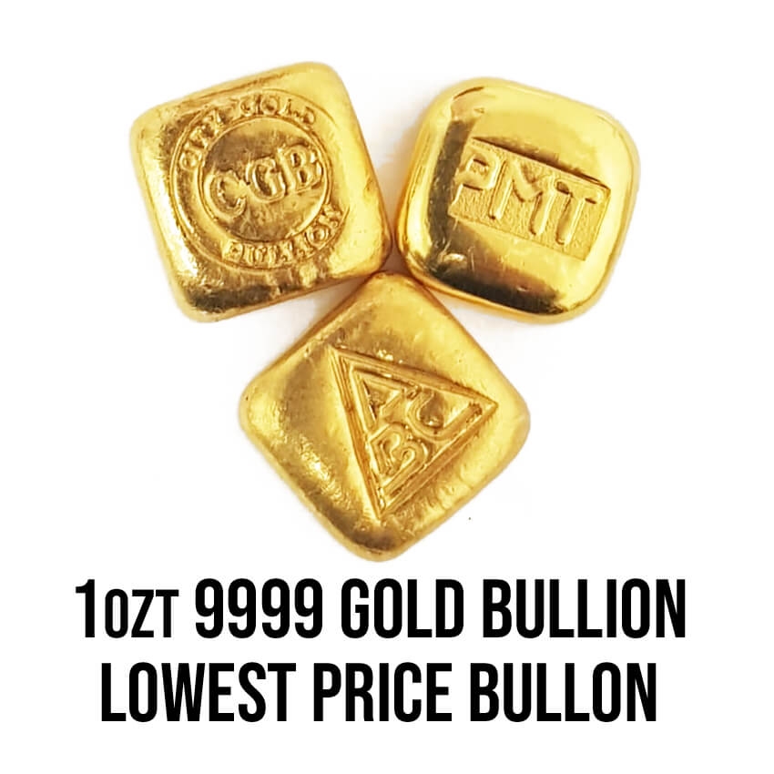 Gold Bullion Bars 1oz Generic Bullion Bar 