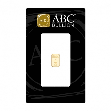 1g ABC Bullion Minted Gold Tablet