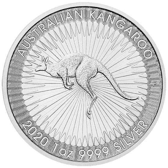 Gold & Silver Coins 1oz Perth Mint Kangaroo Silver Coin