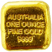 Gold Bullion Bars 1oz AGC 9999 Cast Gold Bullion Bar