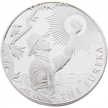 1 Ounce Eureka Minted Silver Coin