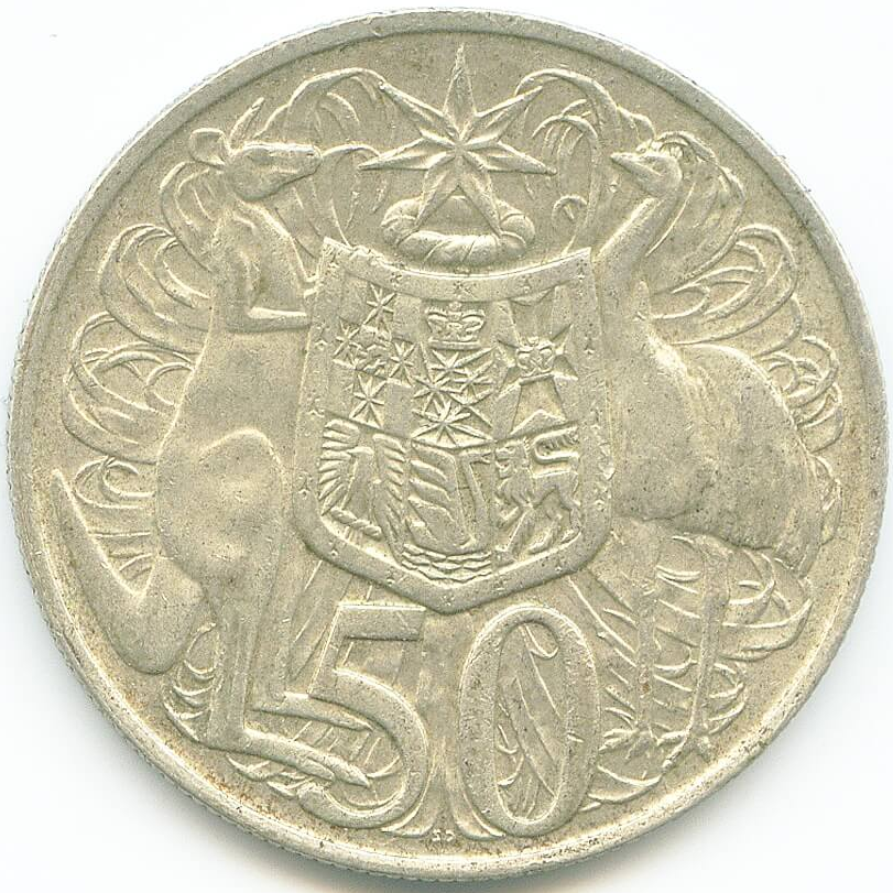 Gold & Silver Coins 10 x Silver 1966 Round 50c Piece