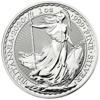 Gold & Silver Coins 1oz Royal Mint Britannia 999 Silver Coin