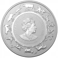 Gold & Silver Coins 1oz Royal Australian Mint Ox Minted Silver Coin