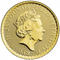 Gold & Silver Coins 1/4 Oz Gold Royal Mint Britannia 9999 Bullion Coin