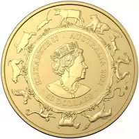 Gold & Silver Coins 1/2oz Gold Royal Australian Mint Ox 9999 Minted Coin