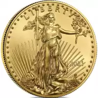 Gold & Silver Coins 1 oz US Mint American Gold Eagle $50