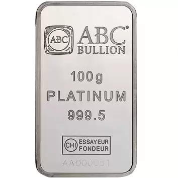 100g ABC Platinum 9995 Minted Tablet