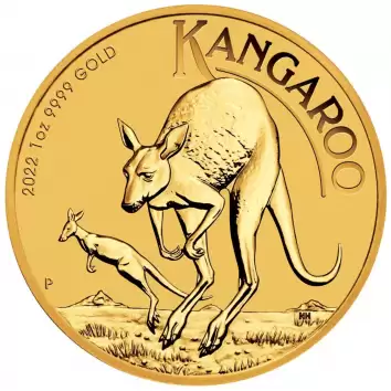 1oz Perth Mint Kangaroo Minted Coin Gold