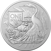  1oz Royal Australian Mint Coat of Arms Minted Silver Coin
